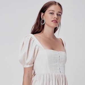 For Love & Lemons Darby Midi Dress